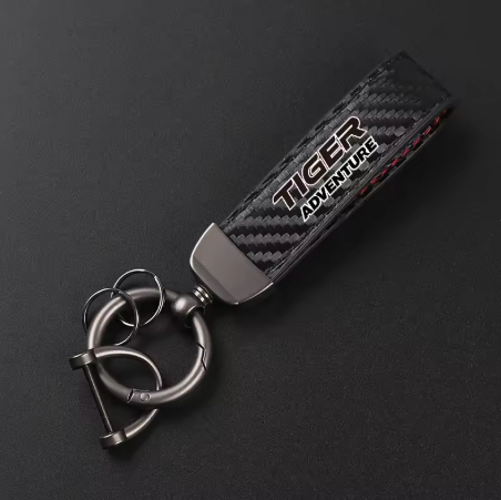 Llavero de cuero premium para Triumph Tiger