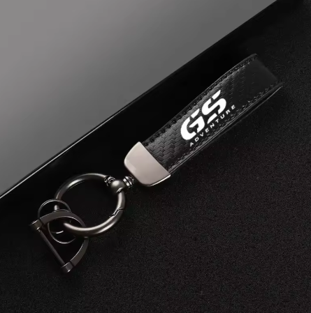 Llavero de cuero para moto BMW GS