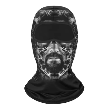 Sotocascos con protección facial elegantes
