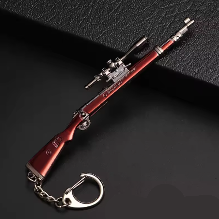 Llavero de pistola de juguete - Modelo en miniatura de aleación