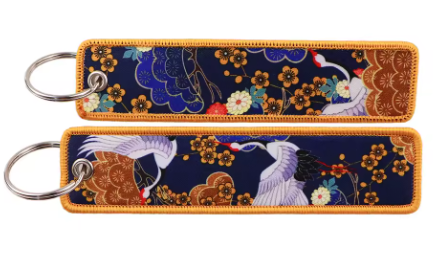 Llavero Bordado Van Gogh - Onda Japonesa