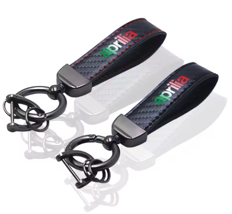 Llaveros de fibra de carbono para Aprilia