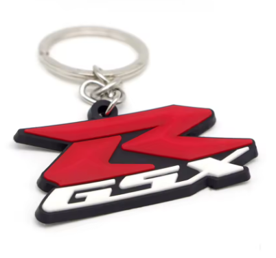 Llavero de goma para Suzuki GSX-R