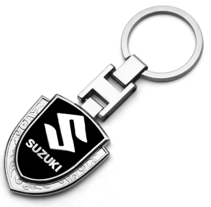 Llavero metálico 3D con logotipo