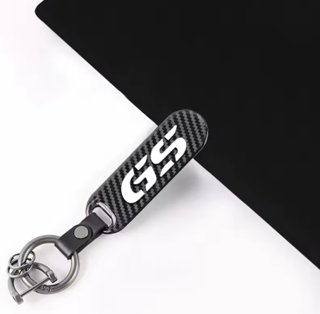 Llavero de fibra de carbono para BMW GS