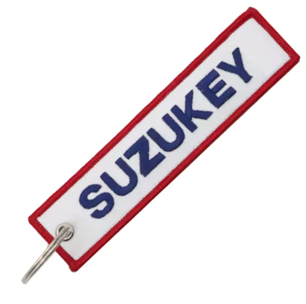 Llavero bordado JDM SUZUKEY