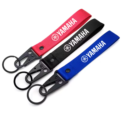 Llavero de cuero con correa Yamaha