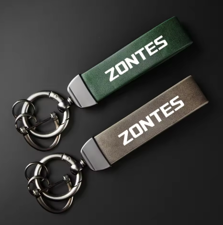 Llavero de cuero premium para Zontes
