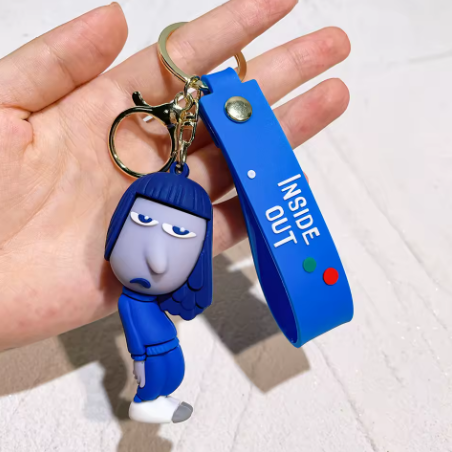 Llavero de figura de dibujos animados - INSIDE OUT