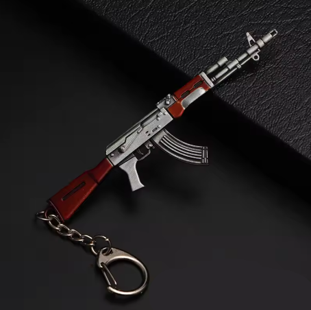 Llavero de pistola de juguete - Modelo en miniatura de aleación