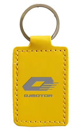 Llavero de cuero PU para QJMOTOR