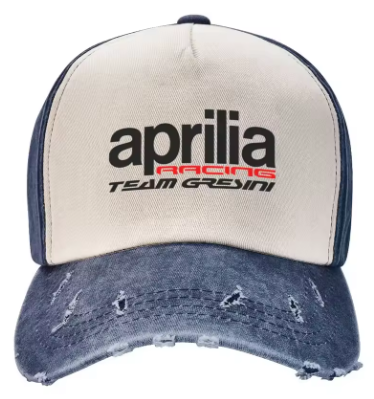 Gorra de béisbol Aprilia Moto Racing Team – Estilo vintage
