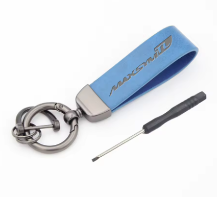 Llavero de cuero CNC para SYM Maxsym