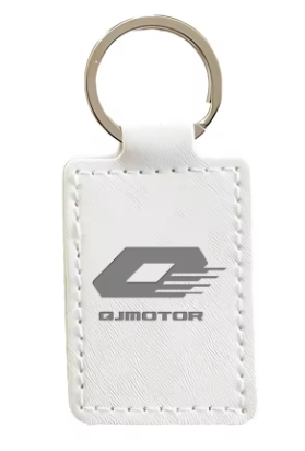 Llavero de cuero PU para QJMOTOR