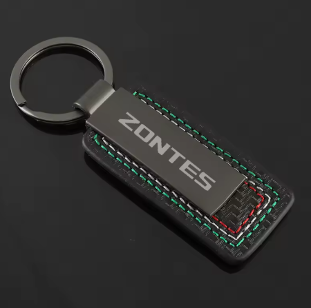 Llavero de coche con logotipo Zontes