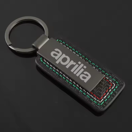Llavero con logotipo Aprilia