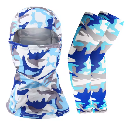 Sotocasco + Mangas de enfriamiento camuflaje