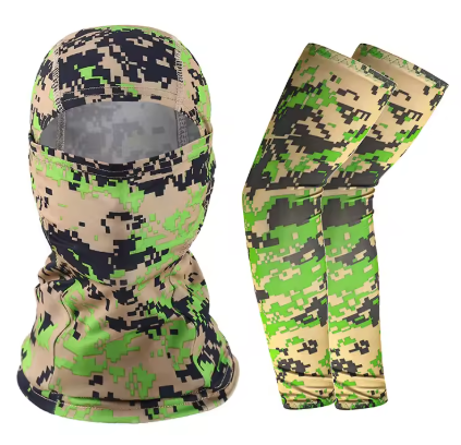 Sotocasco + Mangas de enfriamiento camuflaje