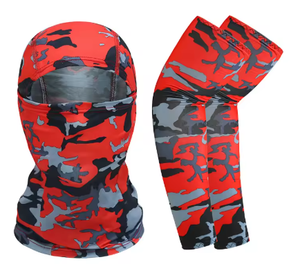 Sotocasco + Mangas de enfriamiento camuflaje