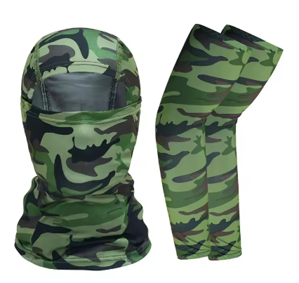 Sotocasco + Mangas de enfriamiento camuflaje