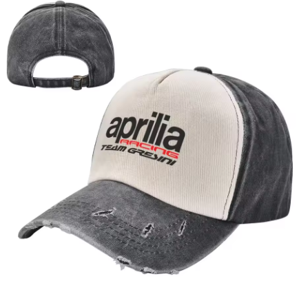Gorra de béisbol Aprilia Moto Racing Team – Estilo vintage