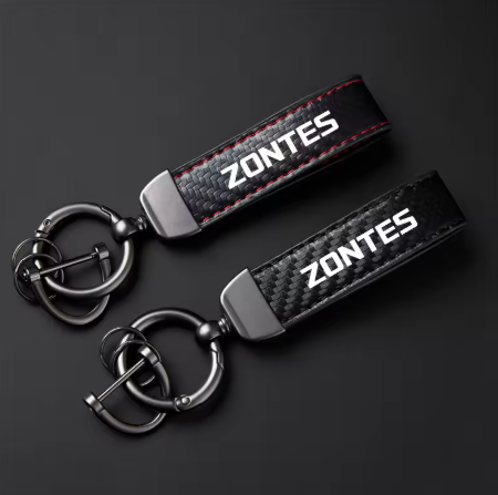 Llavero de cuero premium para Zontes