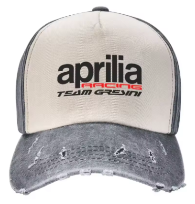 Gorra de béisbol Aprilia Moto Racing Team – Estilo vintage
