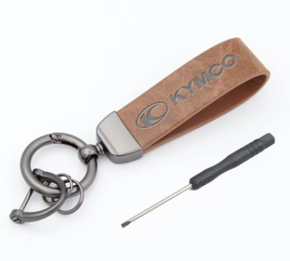Llavero de cuero para KYMCO