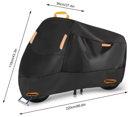 Cubierta de moto impermeable 210D Oxford