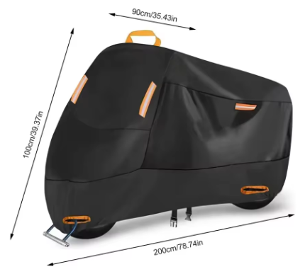 Cubierta de moto impermeable 210D Oxford