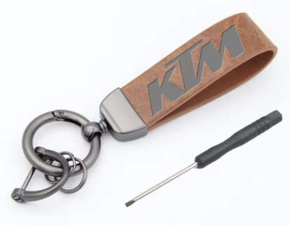 Llaveros para KTM de cuero