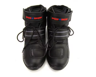 Botas de moto de microfibra
