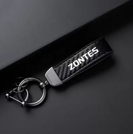 Llavero de cuero premium para Zontes