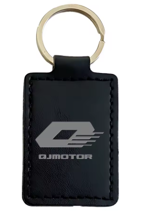 Llavero de cuero PU para QJMOTOR