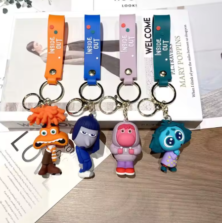 Llavero de figura de dibujos animados - INSIDE OUT