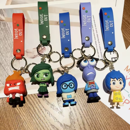 Llavero de figura de dibujos animados - INSIDE OUT