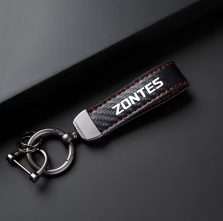 Llavero de cuero premium para Zontes