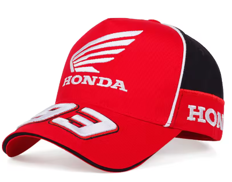 Nueva gorra para motero Honda 93