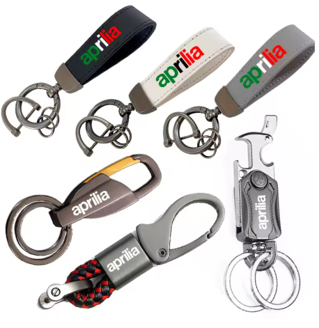 Llaveros de metal variados para Aprilia