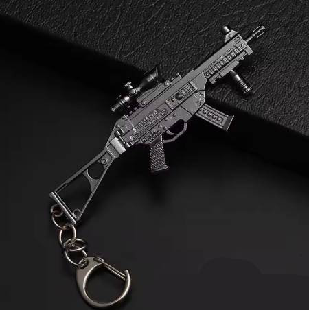 Llavero de pistola de juguete - Modelo en miniatura de aleación
