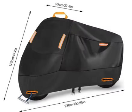 Cubierta de moto impermeable 210D Oxford