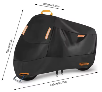Cubierta de moto impermeable 210D Oxford