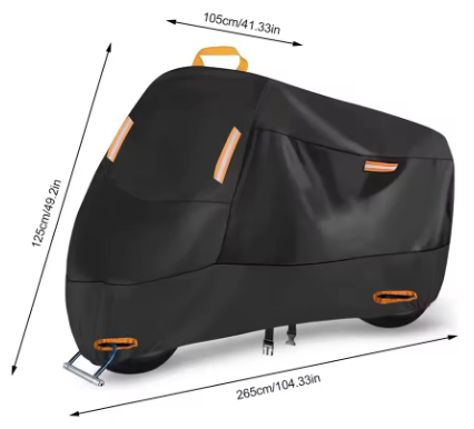Cubierta de moto impermeable 210D Oxford