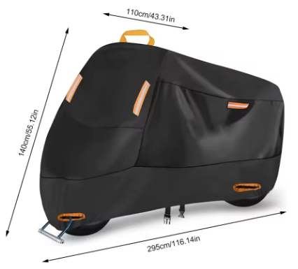 Cubierta de moto impermeable 210D Oxford