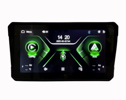 Pantalla de navegación para moto 6.0” - CarPlay & Android Auto