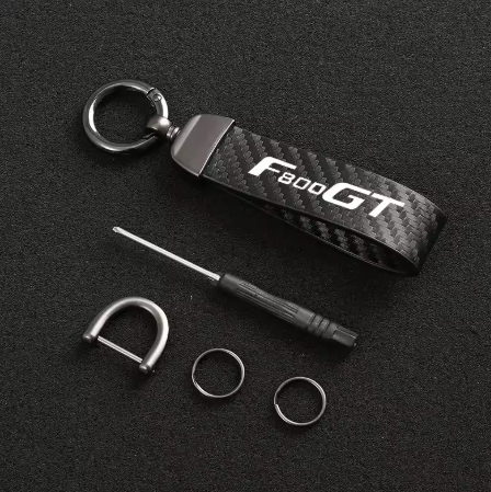 Llavero de cuero de lujo para BMW F800GT