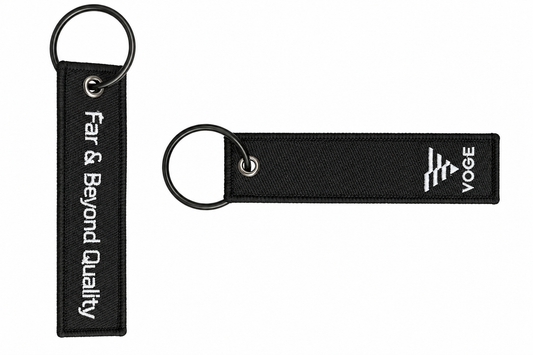 Llavero Moto VOGE Bordado – Far & Beyond Quality