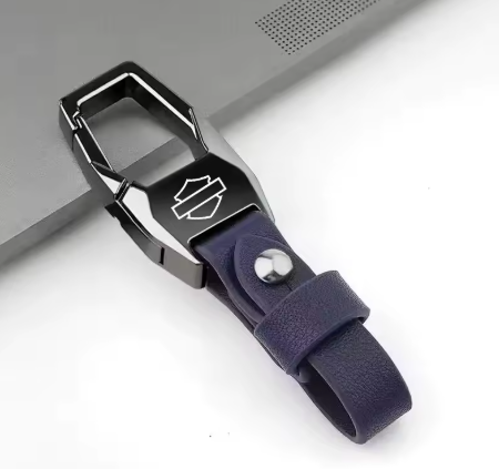 Llavero de cuero PU para Harley Davidson