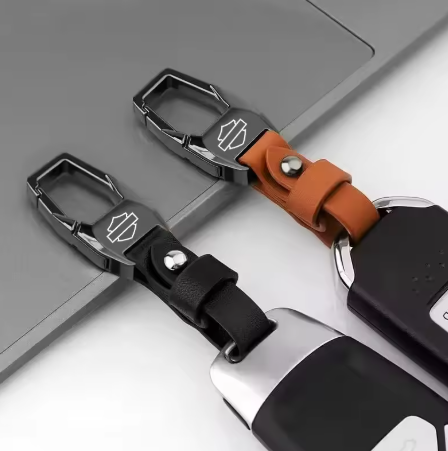 Llavero de cuero PU para Harley Davidson