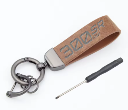 Llavero de cuero para CFMOTO 300SR